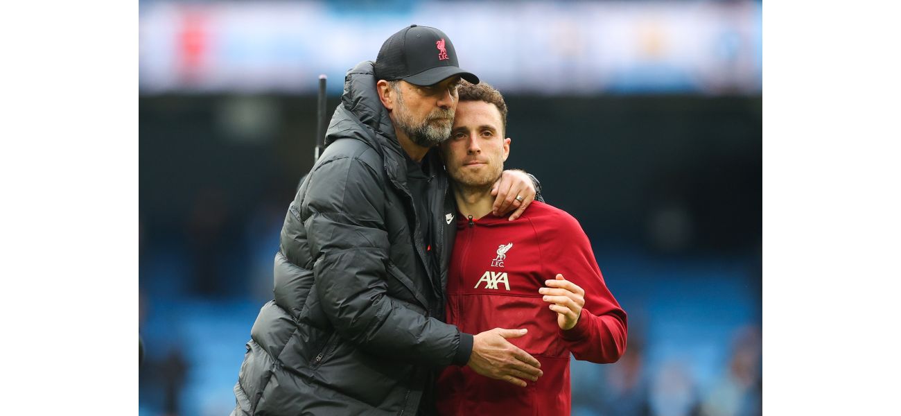 Klopp devastated by loss of Jota, expresses sorrow for Liverpool teammate and friend.