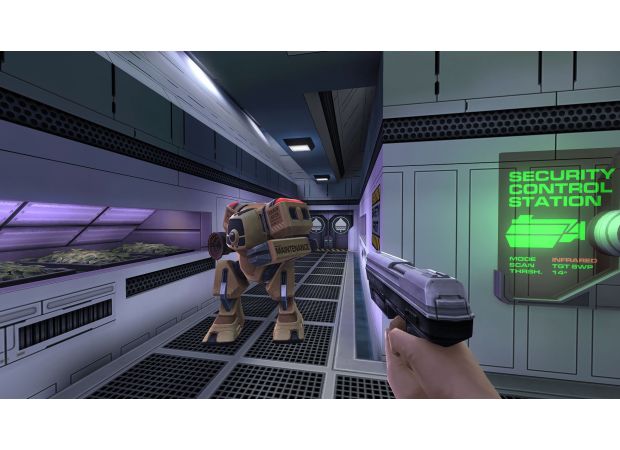 A review of System Shock 2's 25th anniversary remaster for PS5, exploring the terrifying effects of artificial intelligence.