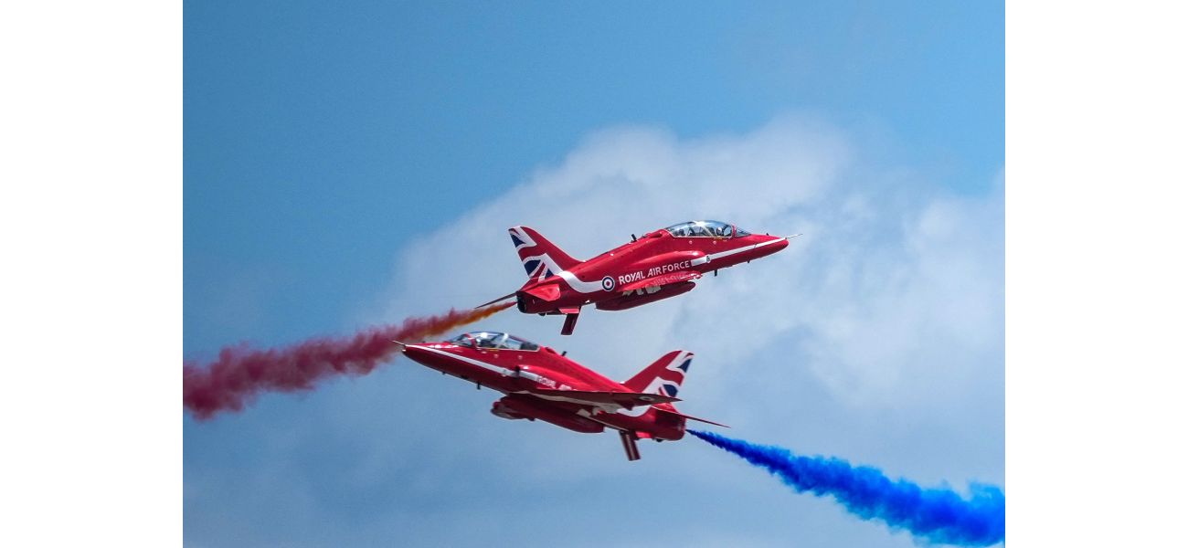 The Red Arrows will fly over Swansea for the Airshow and then head to Silverstone for a flypast this weekend.