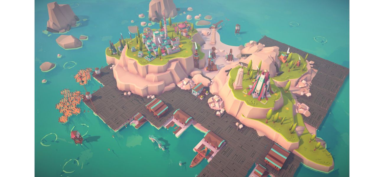 A budget-friendly city builder game, Islanders: New Shores is warmly received by players.