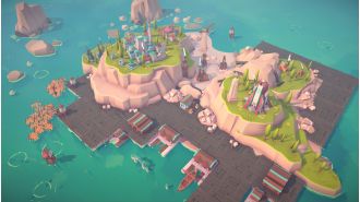A budget-friendly city builder game, Islanders: New Shores is warmly received by players.