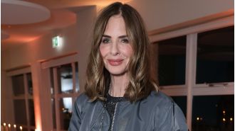 Trinny Woodall discusses her feelings of remorse following the suicide of her former husband.