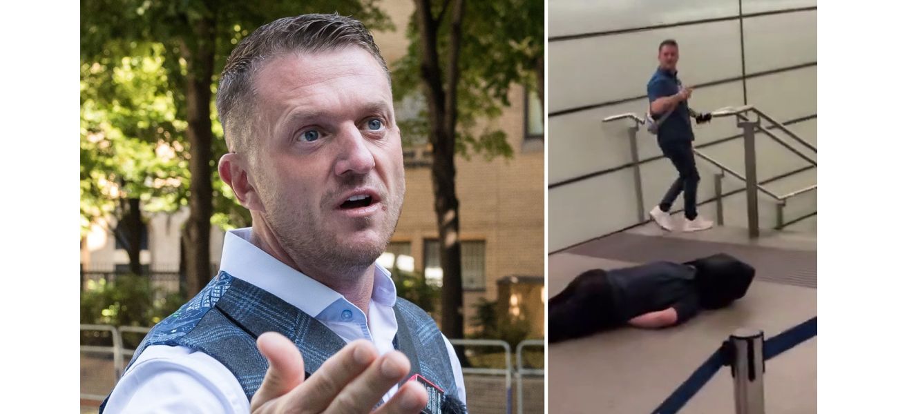 Tommy Robinson was released on bail after being arrested for an alleged assault at St Pancras station.