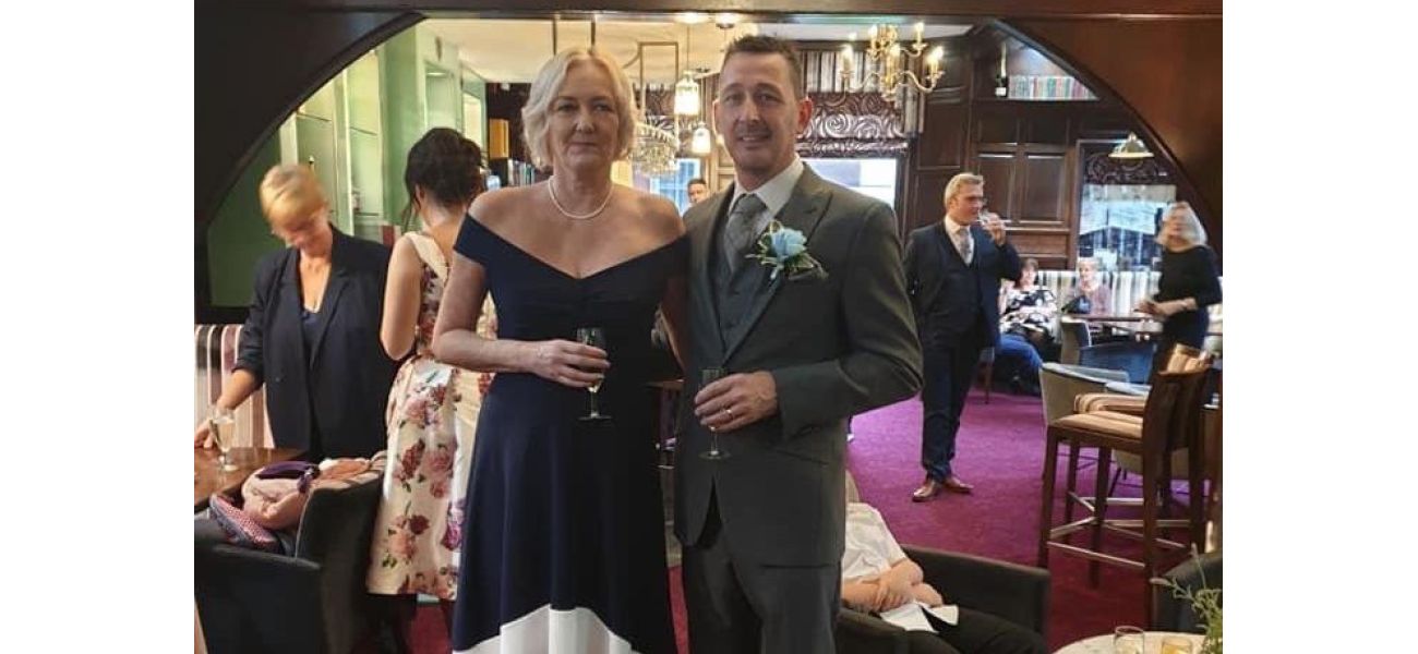 Elderly man, content after wife's passing, passes away on vacation.