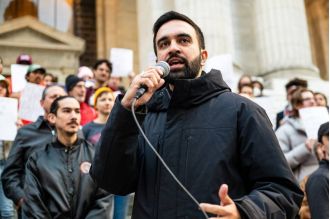Zohran Mamdani reconnects with Black NYC voters by visiting Greater Allen A.M.E. Church.