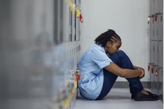 A London nurse is afraid to treat patients after being assaulted.