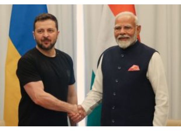 Modi hopes for peace and progress for friends in Ukraine, tells Zelenskyy.