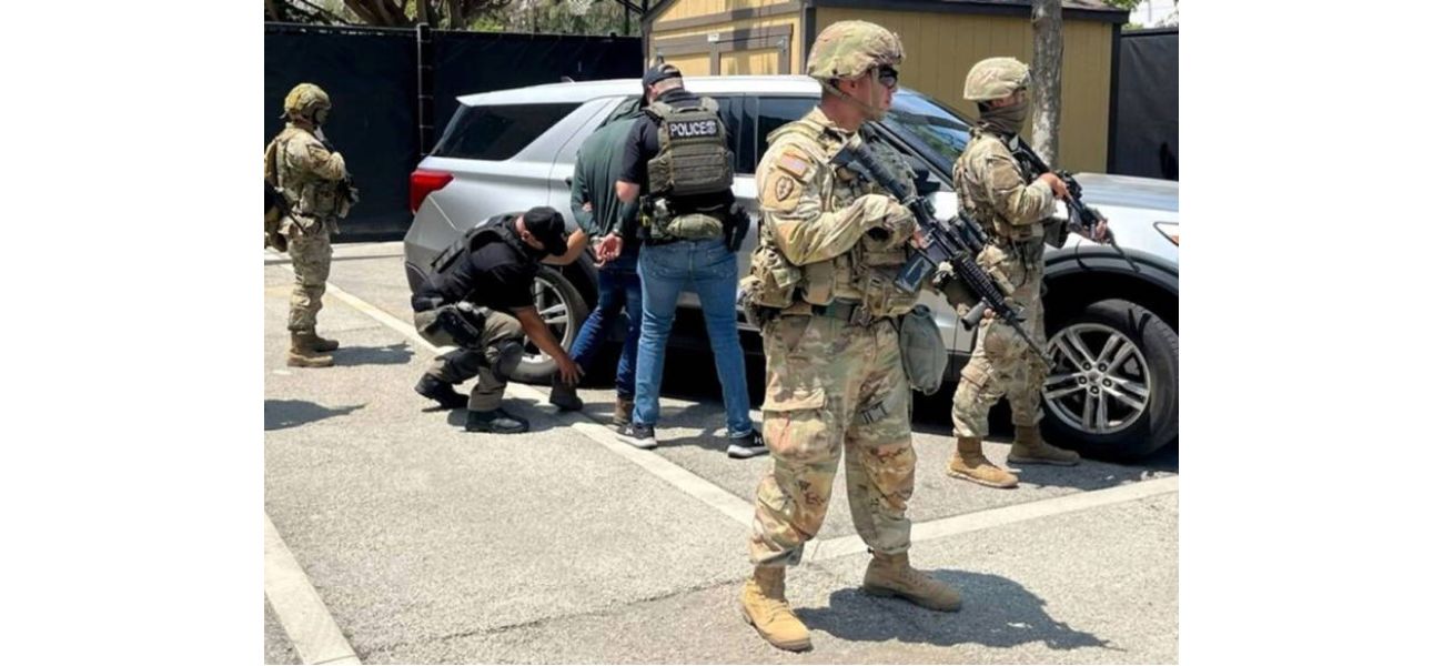 DC National Guards now armed as Trump increases military presence in city.