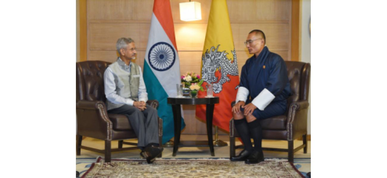 Jaishankar expresses gratitude to Bhutan's PM for his leadership and praises the strong relationship between the two countries.