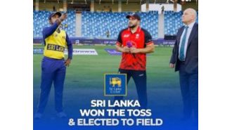 Sri Lanka chooses to bowl first against Hong Kong in the Asia Cup after winning the toss.