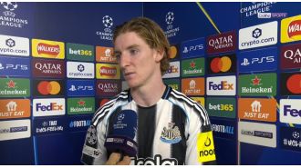 Anthony Gordon believes that Newcastle's defeat to Barcelona shows that Arsenal and Liverpool are stronger teams.