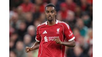 Is Alexander Isak expected to make his debut for Liverpool against Everton in the Merseyside derby?
