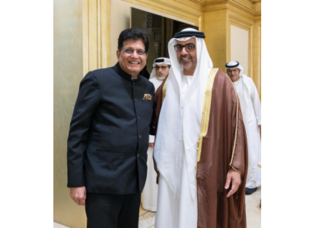 Goyal sees UAE as crucial partner in India's development and advancement.