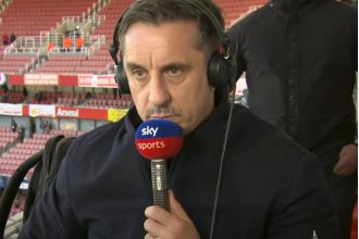 Neville thinks City's player is better than Arsenal's in that position.