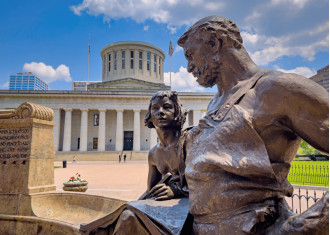 The most financially disadvantaged states in the United States.