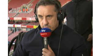 Neville thinks City's player is better than Arsenal's in that position.