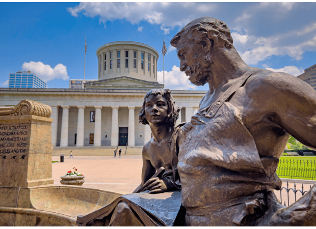 The most financially disadvantaged states in the United States.