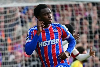 Eddie Nketiah received messages from Arsenal after scoring for Crystal Palace in their win against Liverpool.