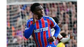 Eddie Nketiah received messages from Arsenal after scoring for Crystal Palace in their win against Liverpool.