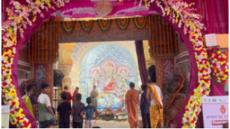 Cuttack begins its Goddess Durga worship with Saptami rituals.