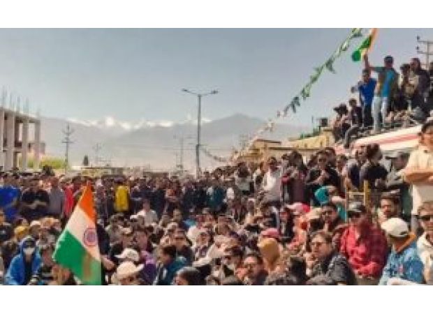 The people of Ladakh are upset or furious.