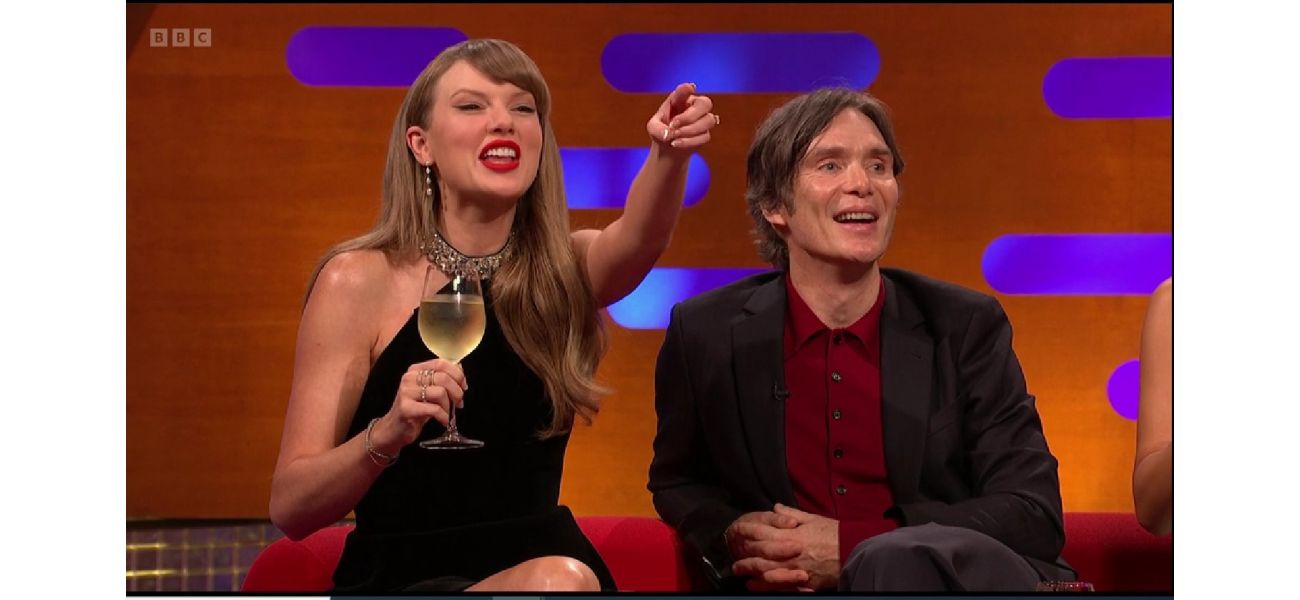 Taylor Swift saw Cillian Murphy's son, who looks just like him, in the audience of The Graham Norton Show.