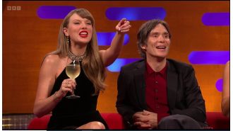 Taylor Swift saw Cillian Murphy's son, who looks just like him, in the audience of The Graham Norton Show.