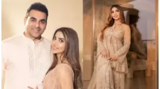 Arbaaz and Sshura Khan announce their daughter's name.
