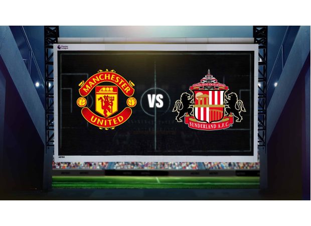 Manchester United is playing against Sunderland in the Premier League and the latest score and lineups have been confirmed for the match.