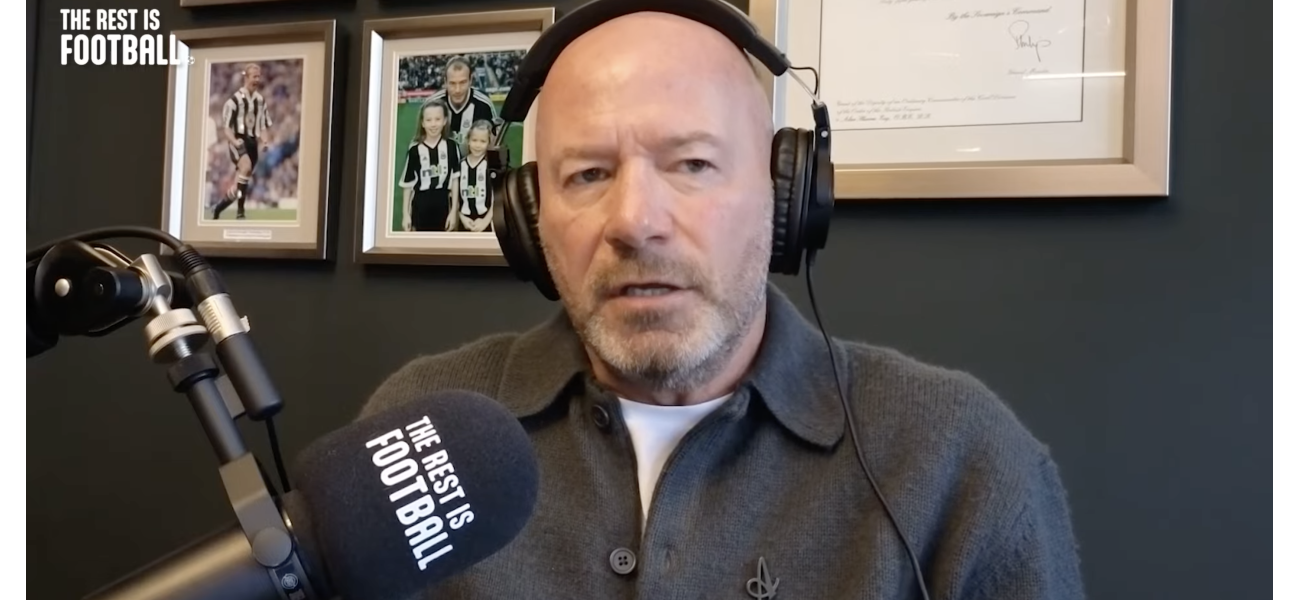 Shearer criticizes Arteta for overspending on an Arsenal player during the summer.