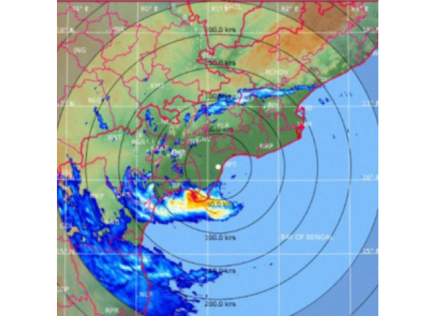 Cyclone Montha has officially reached land and a red alert has been issued by IMD.