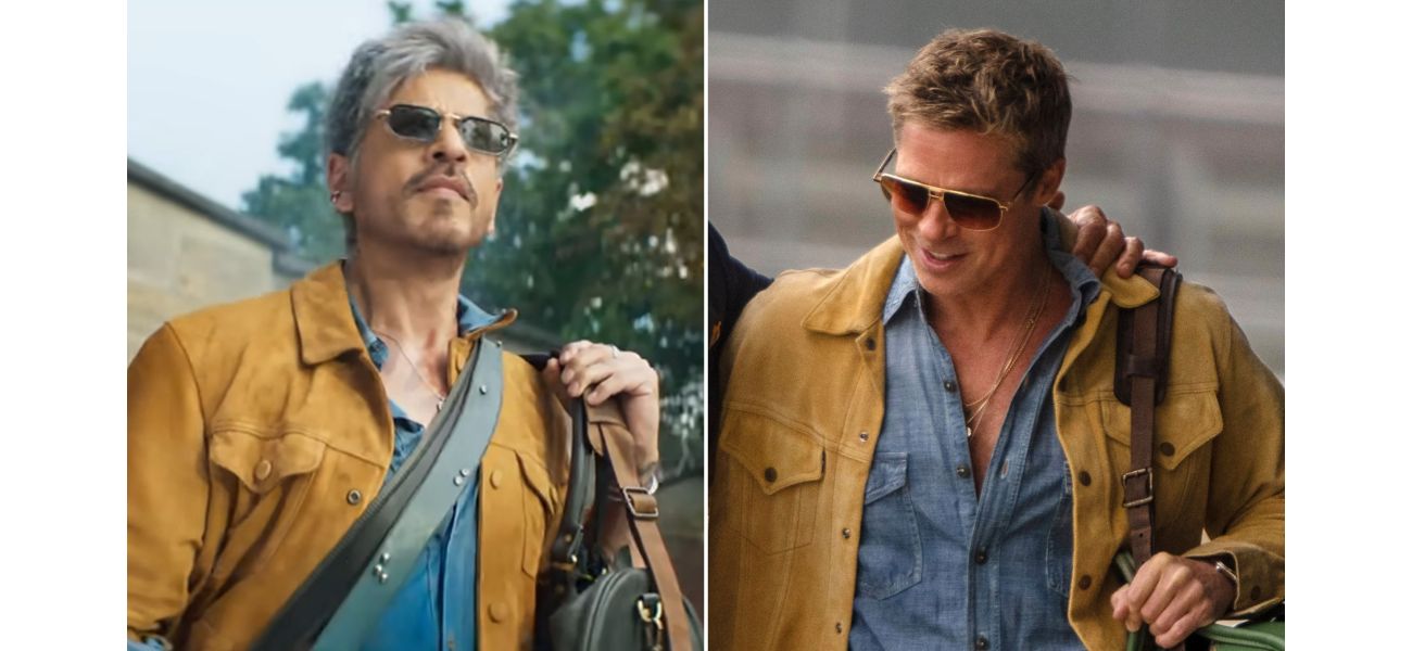 Fans of Brad Pitt and Shah Rukh Khan are embroiled in an unexpected feud.