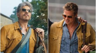 Fans of Brad Pitt and Shah Rukh Khan are embroiled in an unexpected feud.