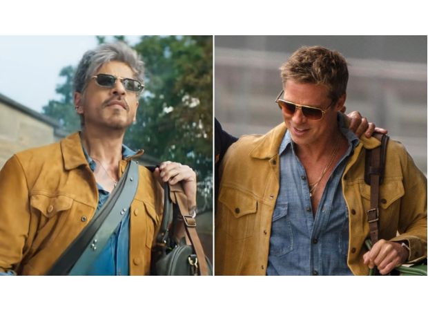 Fans of Brad Pitt and Shah Rukh Khan are embroiled in an unexpected feud.