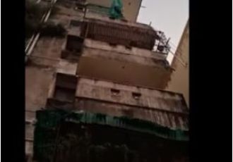 The Cuttack Collector has requested an investigation into the collapse of a balcony in an old apartment.