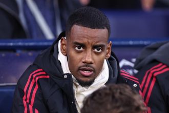 Coach of Sweden shares latest news on Alexander Isak's injury, easing concerns about potential groin injury for Liverpool.