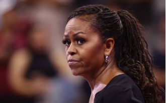 Michelle Obama believes that the United States is still not prepared to have a female president.