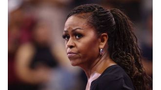 Michelle Obama believes that the United States is still not prepared to have a female president.