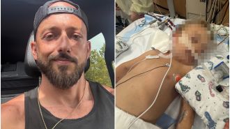 Father accused of causing severe harm during a hike resulting in children's critical condition.