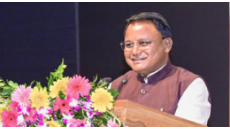 CM claims that since BJP took over, the industrial revolution in Odisha began.