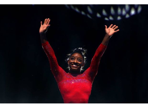 Simone Biles' Athleta line is great for equestrian sports and figure skating.