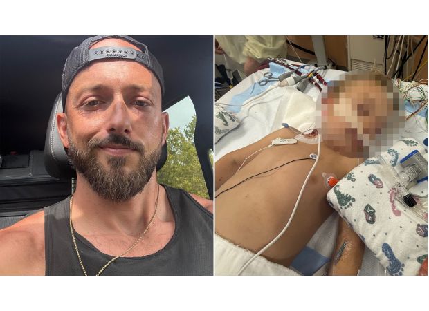 Father accused of causing severe harm during a hike resulting in children's critical condition.