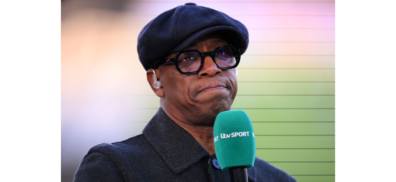 Ian Wright was shocked by the actions of an Arsenal player during their match against Chelsea.