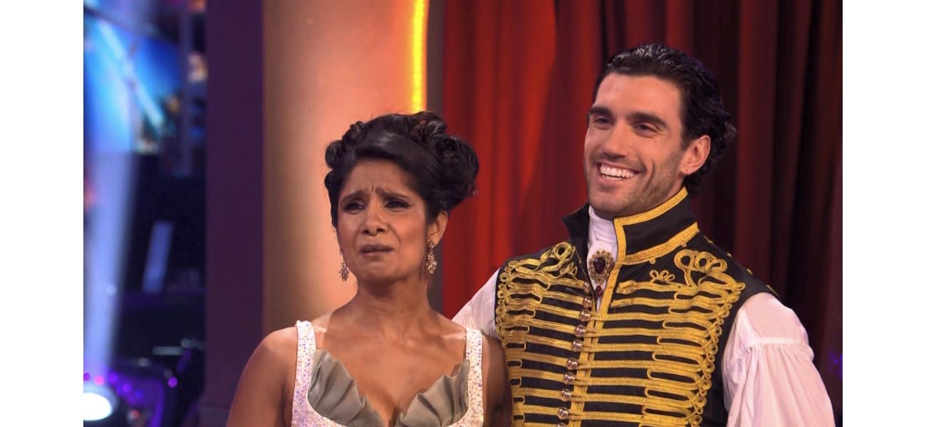 Motsi Mabuse consoles Balvinder Sopal after emotional 'Strictly' routine.