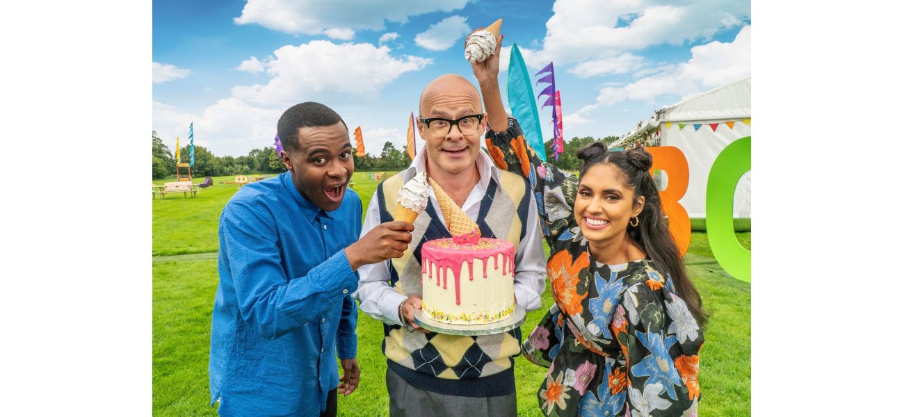 Bake Off celebrity clarifies David Blaine is not outside her restaurant in a box.