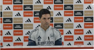 Arteta disagrees with Keane's belief that Arsenal can't win the title, saying they are always aiming to win every competition they enter.