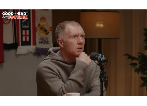 Manchester United hero Paul Scholes raises concerns about Arsenal's ability to win the Premier League title.