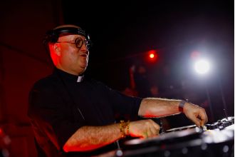 A religious man transforms into a popular DJ by swapping out traditional hymns for catchy tunes.