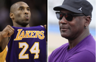 Rare card of Kobe Bryant and Michael Jordan sold for record-breaking $3.17M in auction.