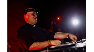 A religious man transforms into a popular DJ by swapping out traditional hymns for catchy tunes.